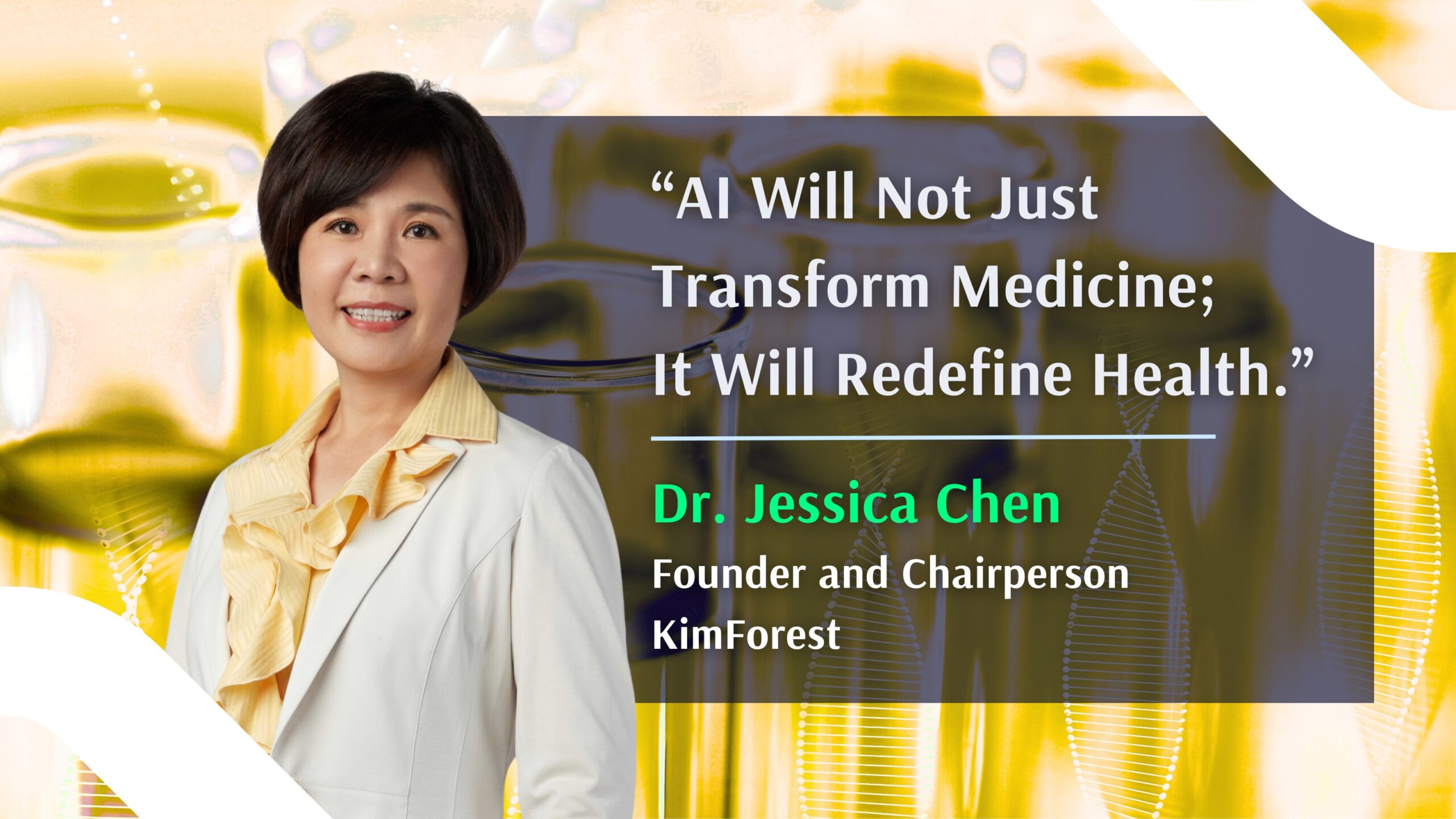 Biotech Transformation in the AI Era: KimForest Chair Charts a Vision for Asia’s Precision Health Infrastructure