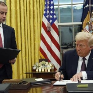 Trump Signing Executive Orders